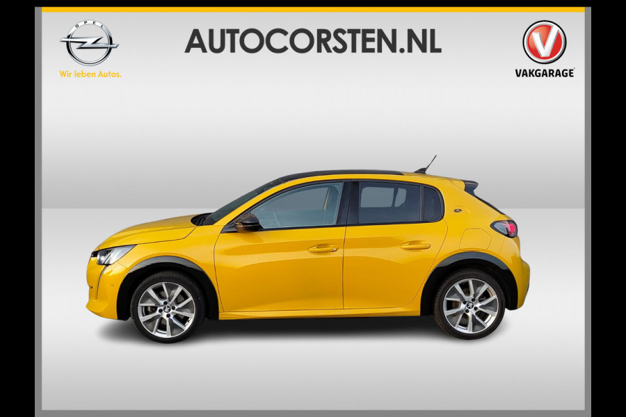 Peugeot e-208 EV GT 350 50kWh **Onboard charger defect** Navi Ecc 360°Camera Panoramadak Apple Carplay Android Auto Adap.Cruise Stoelverwarming Privacy Glas DAB+ Bluetooth Keyless Dodehoekdetectie 1e Eigenaar Origineel Nederlandse Auto Dealeronderhouden