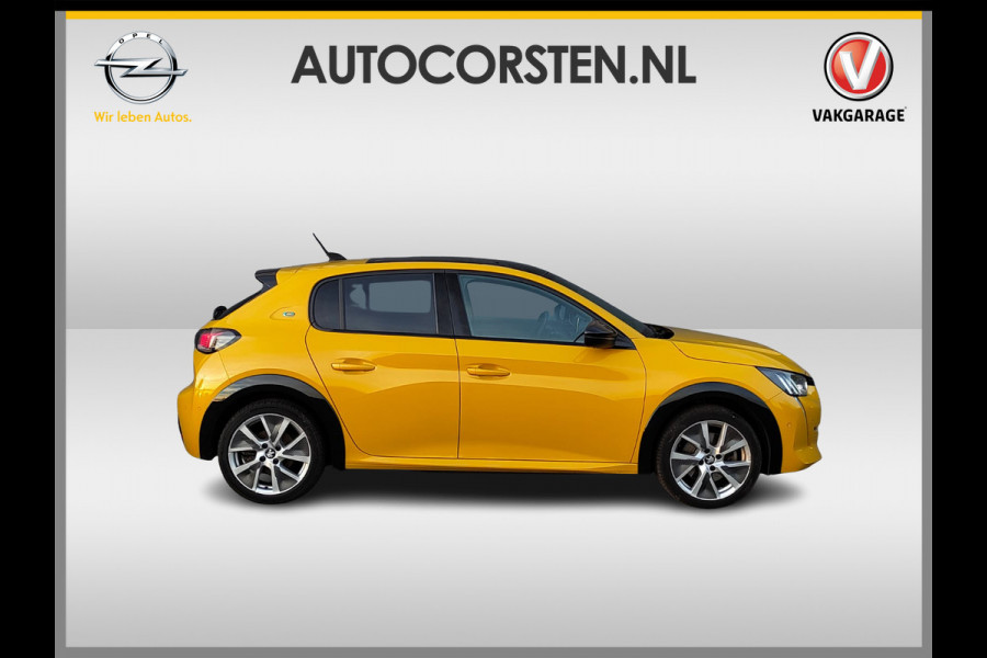 Peugeot e-208 EV GT 350 50kWh **Onboard charger defect** Navi Ecc 360°Camera Panoramadak Apple Carplay Android Auto Adap.Cruise Stoelverwarming Privacy Glas DAB+ Bluetooth Keyless Dodehoekdetectie 1e Eigenaar Origineel Nederlandse Auto Dealeronderhouden