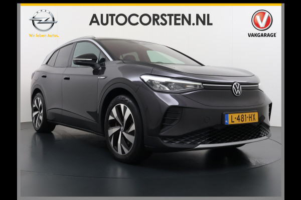 Volkswagen ID.4 Max 77kWh Soh 92% Warmtepomp Trekhaak Camera Lmv 20" Adap.Cruise + stop&go Apple Carplay Android Auto Navi Ecc Pdc Led Privacy Glas DAB File assistent Matrix Led Keyless Origineel Nederlandse Auto
