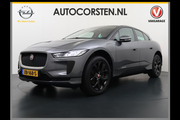 Jaguar I-PACE EV400pk S AWD 90kWh Leder+Memory Panoramadak Camera Meridian®-Audio Stoelverwarming Navi Ecc Apple Carplay Android Auto Cruise C Elek.Voorstoelen Voorruitverwarming DAB+ Led Verkeersbord detectie Rijstrooksensor Wifi Origineel Nederlandse Auto