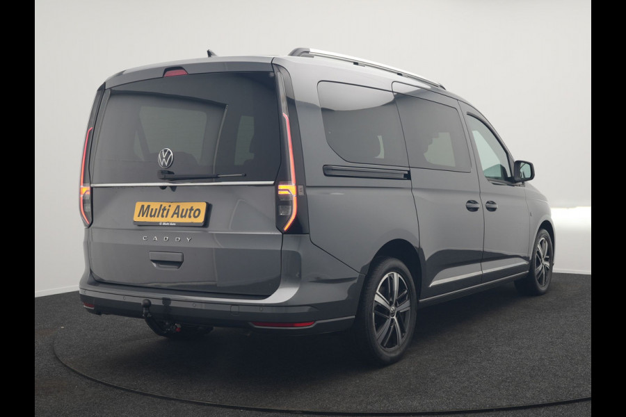 Volkswagen Caddy Maxi 1.5 TSI Style DSG Dealer O.H | Adaptive Cruise | Trekhaak Afn. | Apple Carplay | Camera | Alcantara Sportstoelen | LED Koplampen | Virtual | DAB | 17"L.M |