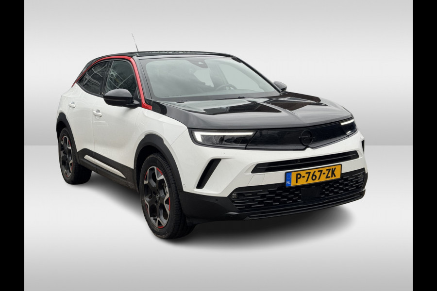 Opel Mokka Electric Ultimate 50 kWh / SOH 94,2% / Trekhaak / Camera / CarPlay / Keyless / LED Koplampen / 17'' / Navigatie / DAB / Dodehoek / Cruise Control Adaptief / Warmtepomp