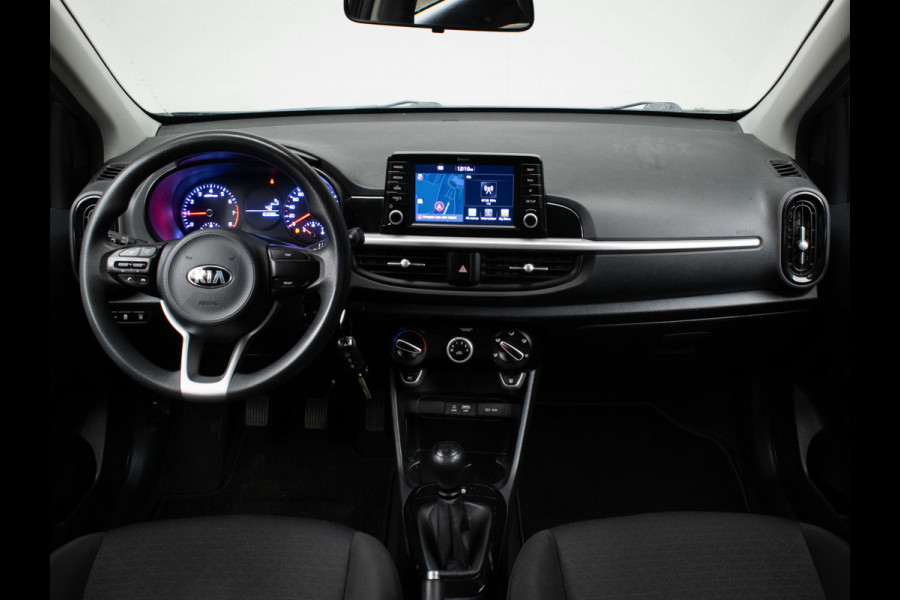 Kia Picanto 1.0 CVVT ComfortPlusLine Navigator Sport (APPLE CARPLAY,NAVI,CAMERA,CRUISE,ELEKTRISCH PAKKET,SPORTSTOELEN,LM VELGEN)