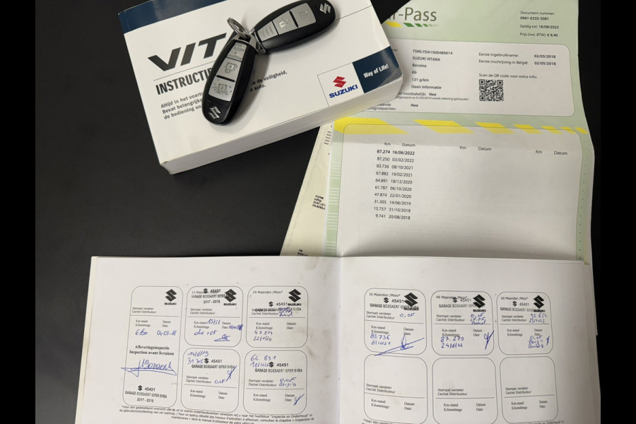 Suzuki Vitara 1.4 S Adaptive cruise Climate control Stoelverwarming LED Apple / Android Navigatie Achteruitrijcamera