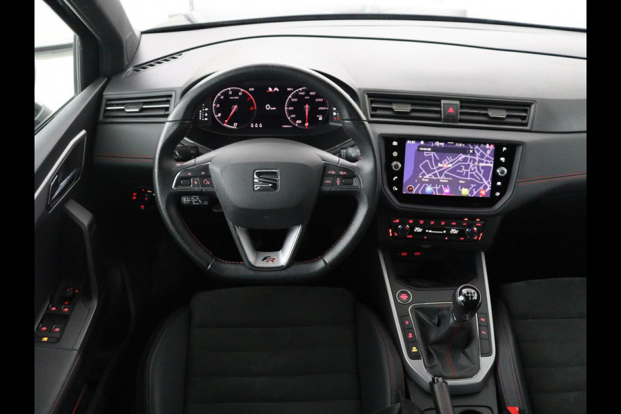 Seat Arona 1.0 TSI FR Intens Plus | Stoelverwarming | Leder/Alcantara | Adaptive cruise | Camera | Virtual Cockpit | Carplay | Navigatie | Keyless | Full LED | Dodehoek detectie | Climate control | Park Assist