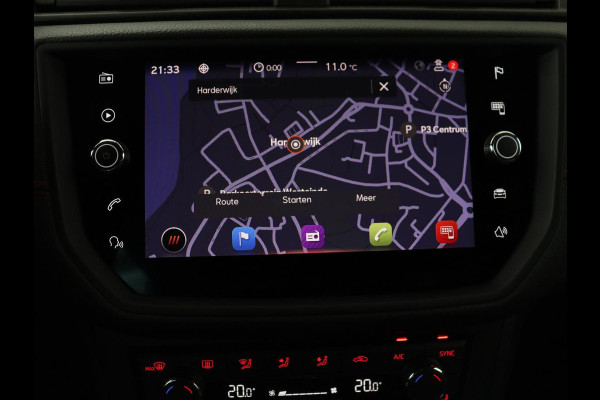 Seat Arona 1.0 TSI FR Intens Plus | Stoelverwarming | Leder/Alcantara | Adaptive cruise | Camera | Virtual Cockpit | Carplay | Navigatie | Keyless | Full LED | Dodehoek detectie | Climate control | Park Assist