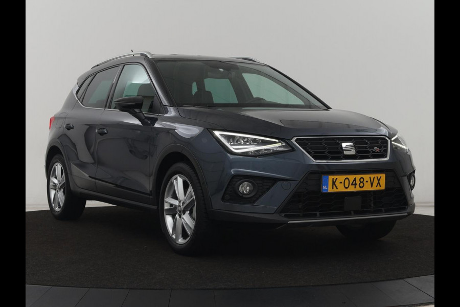 Seat Arona 1.0 TSI FR Intens Plus | Stoelverwarming | Leder/Alcantara | Adaptive cruise | Camera | Virtual Cockpit | Carplay | Navigatie | Keyless | Full LED | Dodehoek detectie | Climate control | Park Assist
