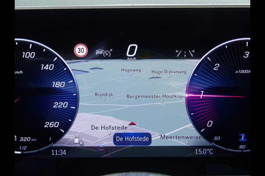 Mercedes-Benz V-Klasse 300d Extra Lang Dubbel Cabine LED/LEER/Elek deuren