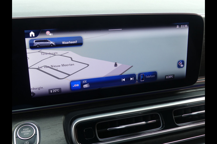 Mercedes-Benz V-Klasse 300d Extra Lang Dubbel Cabine LED/LEER/Elek deuren