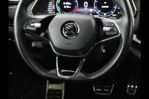 Škoda Octavia 1.4 TSI iV PHEV Sportline | Head-Up | Adaptive Cruise | Carplay | Stoelverwarming | Side Assist | Memory | Navigatie | Full LED | Sfeerverlichting | Canton Sound | PHEV | Plug In