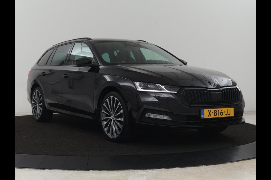 Škoda Octavia 1.4 TSI iV PHEV Sportline | Head-Up | Adaptive Cruise | Carplay | Stoelverwarming | Side Assist | Memory | Navigatie | Full LED | Sfeerverlichting | Canton Sound | PHEV | Plug In