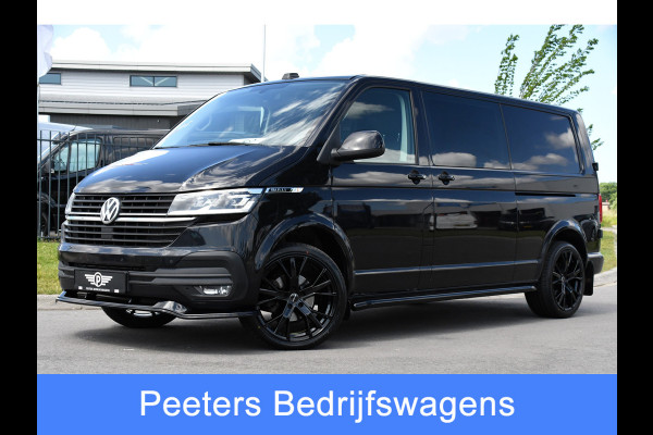 Volkswagen Transporter 2.0 TDI L2H1 32 DC Bulli Virtual, Adaptieve Cruise, Carplay, LED, 150PK, Stoelverwarming, Trekhaak, 2 x Schuifdeur, Standkachel, Uniek!