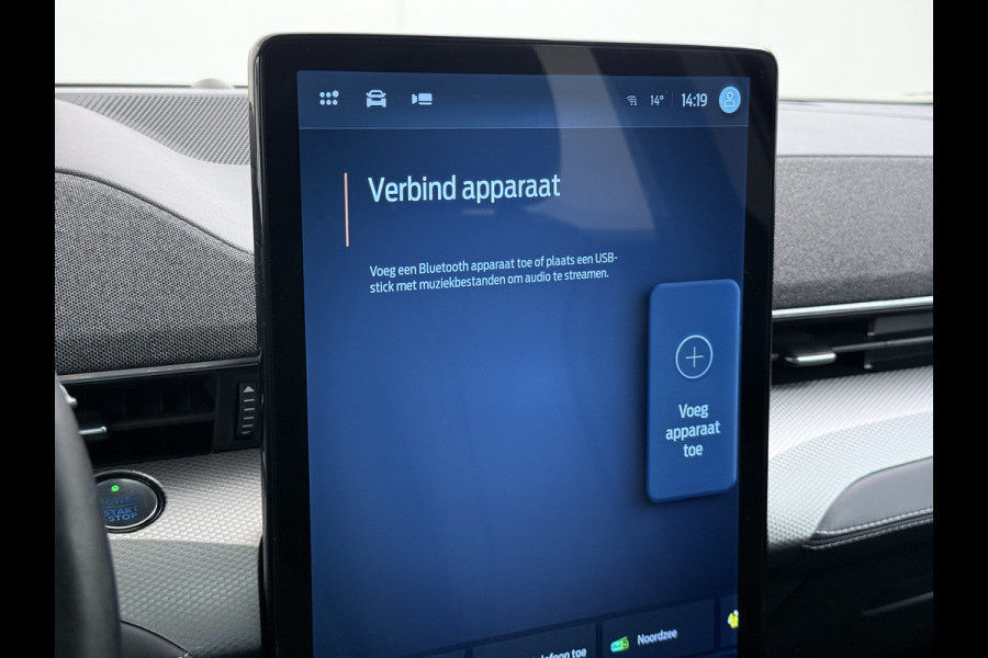 Ford Mustang Mach-E **Gereserveerd** Extended RWD 98 kWh SOH 94% 294pk Pano-Dak Leer+8-weg-Elektr+Verwarmd+Geheugen 360-Camera Bang&Olufsen-H Keyless Smartphone-key Dual-Ecc Ford-pass-Connect/Entry Speed-Assist Active-Breaking Blind-Spot-warning Driver-Alerd AB+  LMv LED-Lamp-v+a € 59.000 nieuw Orig.Nederlandse Auto 1e Eigenaar WLTP 610km