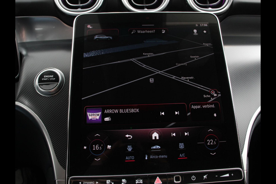 Mercedes-Benz GLC 300e 4MATIC AMG Line | Navigatie | Cruise Control | Parkeersensoren | Stoelverwarming | Matrix LED-koplampen | Virtual Cockpit | Surround-systeem Burmester | Inductielader