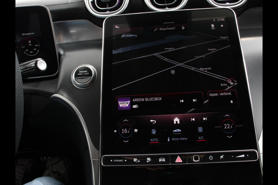 Mercedes-Benz GLC 300e 4MATIC AMG Line | Navigatie | Cruise Control | Parkeersensoren | Stoelverwarming | Matrix LED-koplampen | Virtual Cockpit | Surround-systeem Burmester | Inductielader