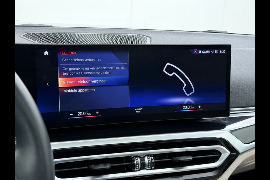 BMW i4 eDrive40 340pk 84kWh Pano-Dak/Hefdak Leer SportSt+Leer+(Stuur+)Verwarmd 360°Camera SOH 99% Adaptive-Cruise+s&go High Executive P Semi-Autopilot Drive-Assist-pro Active-Guard-Plus Elektr.Achterklep Draadl-Lader BAS ESP BMW Individual interieurlijsten Pianolak schwarz BMW Individual Exterieur Line Aluminium satiniert BMW Copilot-pack Dodehoekdetectie/correctie, Kruisend-verkeer-Detectie, rijstrooksensor met correctie, rondomzicht camera, uitwijk assistent) 0-100 5,6 sec. 1600kg trekvermogen! € 73.000 nieuw