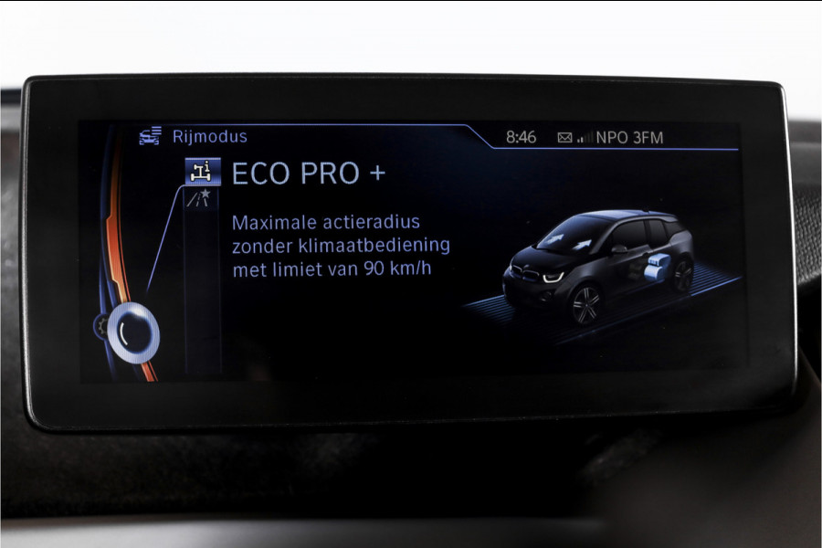 BMW i3 Basis 94Ah 33 kWh | S/k-panodak | Harman/Kardon | Dig. Cockpit | Adapt. cruise | Stoelverw. | PDC | Camera | NAV | ECC | LM 20" |