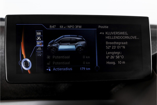BMW i3 Basis 94Ah 33 kWh | S/k-panodak | Harman/Kardon | Dig. Cockpit | Adapt. cruise | Stoelverw. | PDC | Camera | NAV | ECC | LM 20" |