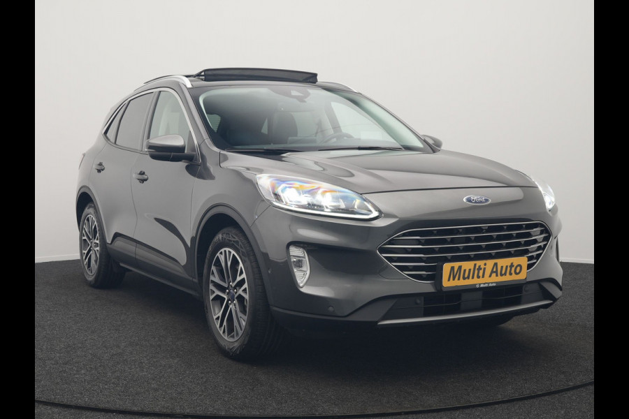 Ford Kuga 2.5 Titanium X Plug In Hybrid 225pk dealer O.H PHEV | Trekhaak af Fabriek | Panodak | Adaptive Cruise | B & O Sound | Head Up |  Keyless | Stuur & Stoelverwarming | 360 Camera |