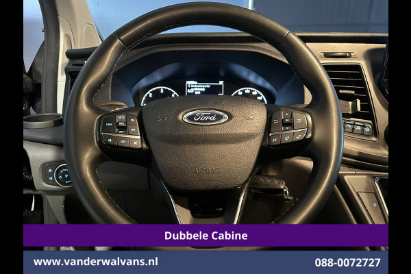 Ford Transit Custom 2.0 TDCI 130pk Automaat L2H1 Dubbele Cabine Euro6 Airco | 6-Zits | Navigatie | Cruisecontrol LED, Apple Carplay, Android Auto, Parkeersensoren