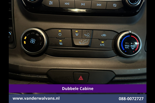 Ford Transit Custom 2.0 TDCI 130pk Automaat L2H1 Dubbele Cabine Euro6 Airco | 6-Zits | Navigatie | Cruisecontrol LED, Apple Carplay, Android Auto, Parkeersensoren