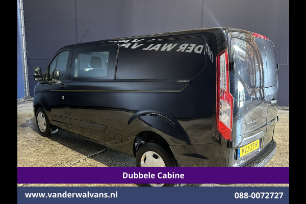 Ford Transit Custom 2.0 TDCI 130pk Automaat L2H1 Dubbele Cabine Euro6 Airco | 6-Zits | Navigatie | Cruisecontrol LED, Apple Carplay, Android Auto, Parkeersensoren