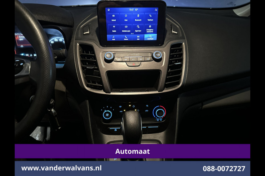 Ford Transit Connect 1.5 EcoBlue 100pk Automaat L2H1 Euro6 Airco | 3-Zits | Camera | LED | Cruisecontrol Android Auto, Verwarmde Voorruit, Parkeersensoren, Bijrijdersbank