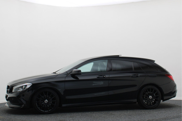 Mercedes-Benz CLA-Klasse Shooting Brake 180 Business Solution AMG Night Upgrade Automaat Panoramadak, LED, Camera, Navigatie, Stoelverwarming, PDC, 18"