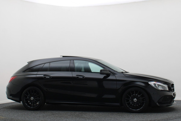 Mercedes-Benz CLA-Klasse Shooting Brake 180 Business Solution AMG Night Upgrade Automaat Panoramadak, LED, Camera, Navigatie, Stoelverwarming, PDC, 18"