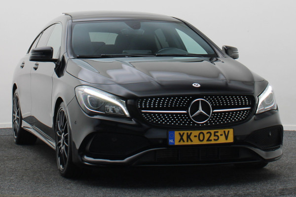 Mercedes-Benz CLA-Klasse Shooting Brake 180 Business Solution AMG Night Upgrade Automaat Panoramadak, LED, Camera, Navigatie, Stoelverwarming, PDC, 18"