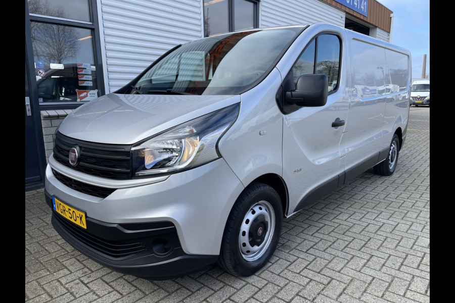 Fiat Talento 2.0 MultiJet 145pk L2H1 Basis / zilver metallic / vaste prijs rijklaar € 13.950 ex btw / lease vanaf € 235 / euro 6 / bpm vrij / trekhaak / airco / cruise / navigatie !