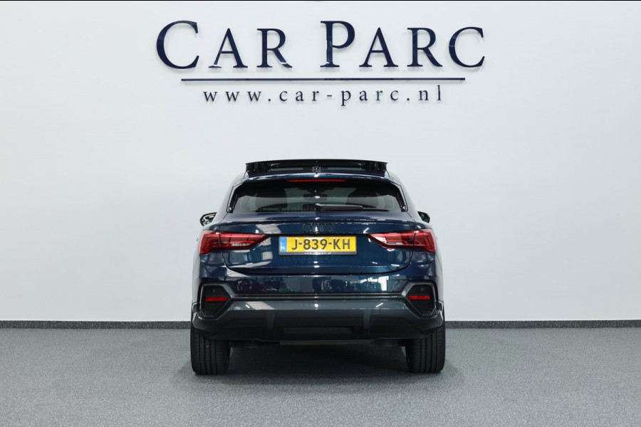 Audi Q3 Sportback 35 1.5 TFSI S-Edition 150+PK LED/S-LINE/VIRTUAL/PANO/20" LMV/PDC/ACC/ECC/12 MND GARANTIE!