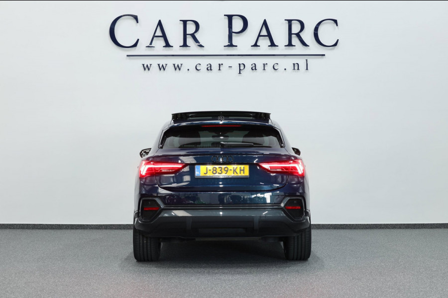 Audi Q3 Sportback 35 1.5 TFSI S-Edition 150+PK LED/S-LINE/VIRTUAL/PANO/20" LMV/PDC/ACC/ECC/12 MND GARANTIE!