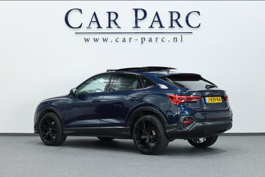 Audi Q3 Sportback 35 1.5 TFSI S-Edition 150+PK LED/S-LINE/VIRTUAL/PANO/20" LMV/PDC/ACC/ECC/12 MND GARANTIE!