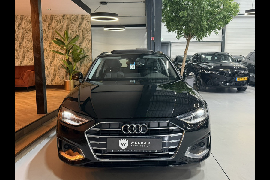 Audi A4 Avant 35 TFSI Advanced Garantie Pano Camera Elek Achterklep StoelVW Cruise Navi Clima Led Dab Keyless Rijklaar