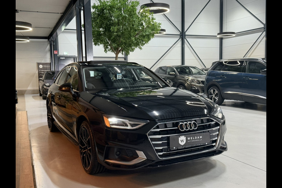 Audi A4 Avant 35 TFSI Advanced Garantie Pano Camera Elek Achterklep StoelVW Cruise Navi Clima Led Dab Keyless Rijklaar