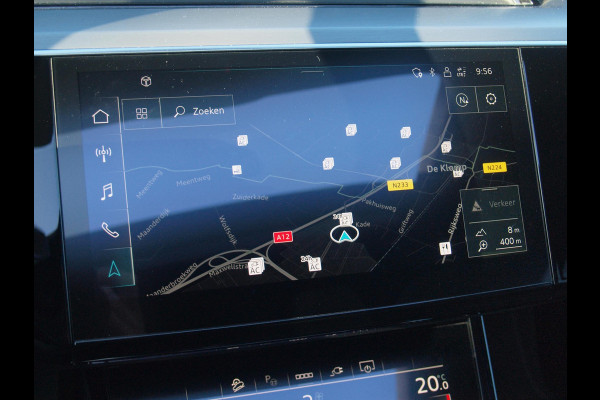 Audi e-tron 55 quattro S edition 95 kWh | SOH 95% | S-Line | Panoramadak | Trekhaak | Apple Carplay | Cruise Control | Parkeersensoren |