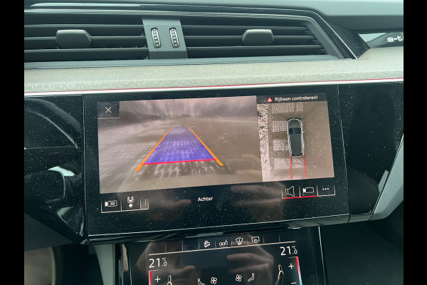 Audi e-tron e-tron 55 quattro advanced Pro Line Plus 95 kWh | Panoramadak | Bang & Olufsen | Stoelkoeling | Stoelverwarming | Massage | Head-Up Display | 360 Camera | Matrix LED | Luchtvering | Memory Seats | Elektrisch Verstelbare Stoelen