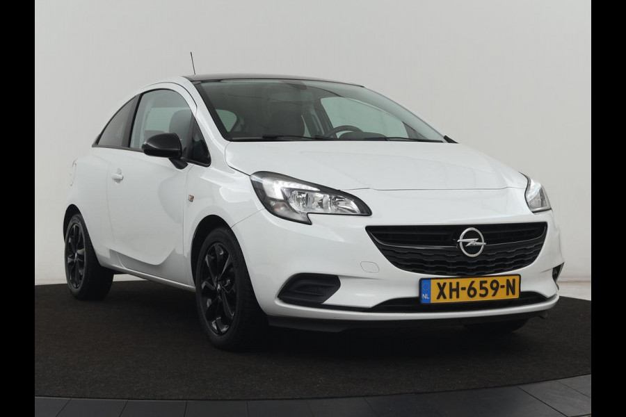 Opel Corsa 1.4 Black Edition | 1e eigenaar | Trekhaak | Carplay | Airco | Cruise control | Parkeerhulp | Navigatie | Bluetooth | Getint glas