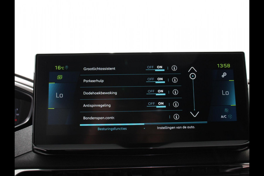 Peugeot 3008 1.6 HYbrid 225 Allure Pack Navigatie Apple Carplay/Android Auto Camera Parkeersensoren Adaptive Cruise Control Dodehoek assistent Stoelverwarming Climate Control Virtual Cockpit  Lichtmetalen velgen