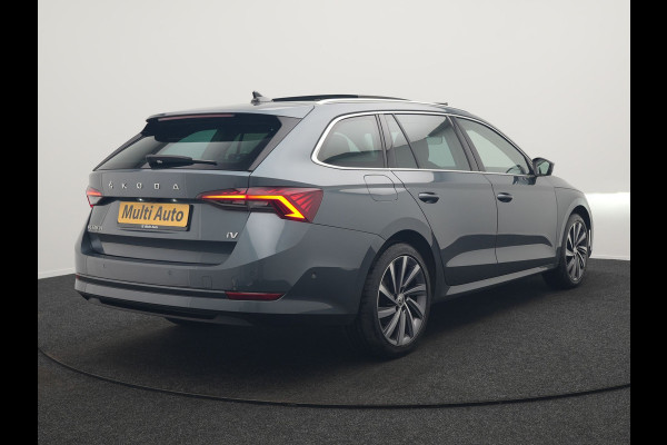 Škoda Octavia Combi 1.4 TSI Sportline Business Plug In Hybrid 204pk Dealer O.H PHEV | Panodak | Adaptive Cruise | Lederen Sportstoelen Massage & Memory | Head Up | Virtual | Camera & Parkassist | 18"L.M | Keyless |