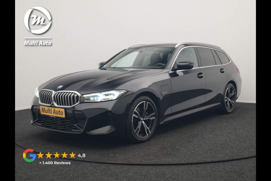 BMW 3 Serie Touring 330e M Sport FACELIFT Plug In Hybrid 293pk Dealer O.H PHEV | Head Up | Alcantara Sportstoelen Memory | Widescreen Navi | Keyless | stuur & Stoelverwarming | Camera & Parkassist | Apple Carplay | Sfeerverlichting |