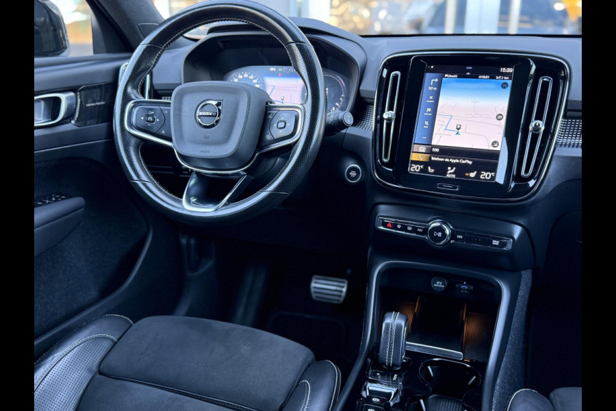 Volvo XC40 1.5 T5 Recharge 262 PK R-Design |H/K|Winterpakket|Cam|Chrystal White|
