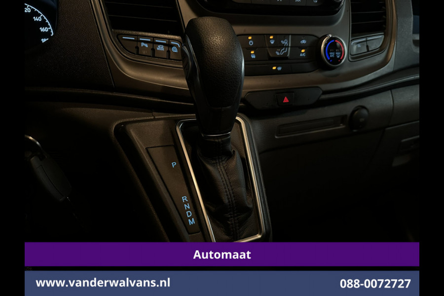 Ford Transit Custom 2.0 TDCI 131pk Automaat L2H1 Euro6 Airco | LED | Apple Carplay | Cruisecontrol Android Auto, Verwarmde voorruit, Parkeersensoren, Bijrijdersbank