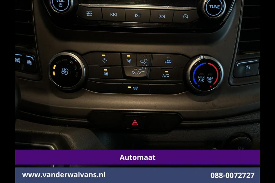 Ford Transit Custom 2.0 TDCI 131pk Automaat L2H1 Euro6 Airco | LED | Apple Carplay | Cruisecontrol Android Auto, Verwarmde voorruit, Parkeersensoren, Bijrijdersbank