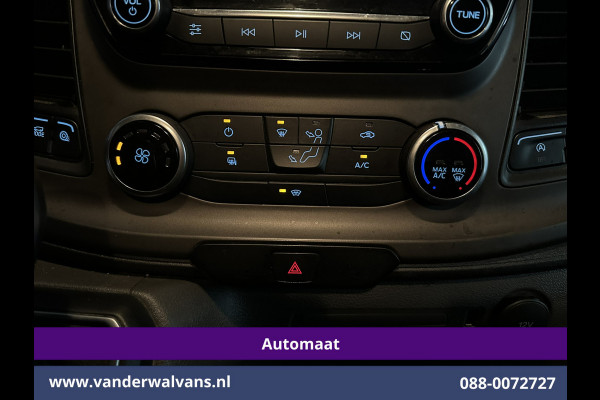 Ford Transit Custom 2.0 TDCI 131pk Automaat L2H1 Euro6 Airco | LED | Apple Carplay | Cruisecontrol Android Auto, Verwarmde voorruit, Parkeersensoren, Bijrijdersbank