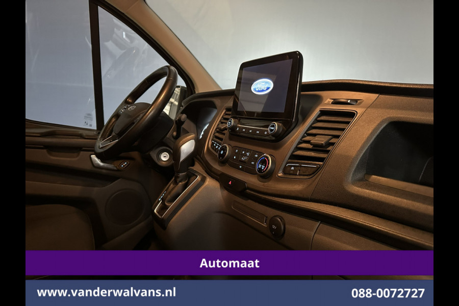 Ford Transit Custom 2.0 TDCI 131pk Automaat L2H1 Euro6 Airco | LED | Apple Carplay | Cruisecontrol Android Auto, Verwarmde voorruit, Parkeersensoren, Bijrijdersbank