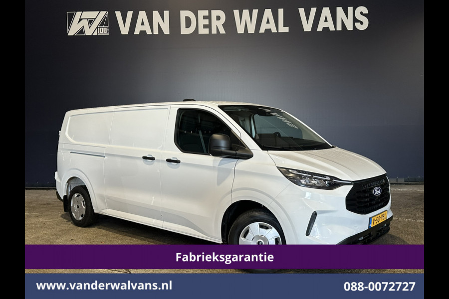 Ford Transit Custom 2.0 TDCI 136pk L2H1 Fabrieksgarantie Euro6 Airco | Camera | Apple Carplay | LED | Cruisecontrol | Verwarmde voorruit Android Auto, Parkeersensoren, Bijrijdersbank