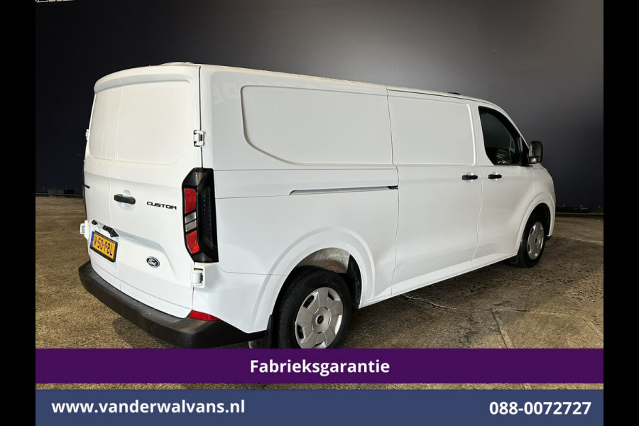 Ford Transit Custom 2.0 TDCI 136pk L2H1 Fabrieksgarantie Euro6 Airco | Camera | Apple Carplay | LED | Cruisecontrol | Verwarmde voorruit Android Auto, Parkeersensoren, Bijrijdersbank