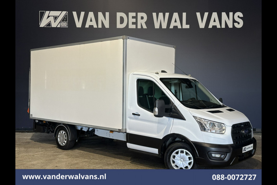 Ford Transit 2.0 TDCI 160pk Bakwagen Laadklep Euro6 Airco | Lat om lat Betimmering | Cruisecontrol Verwarmde voorruit, Bijrijdersbank